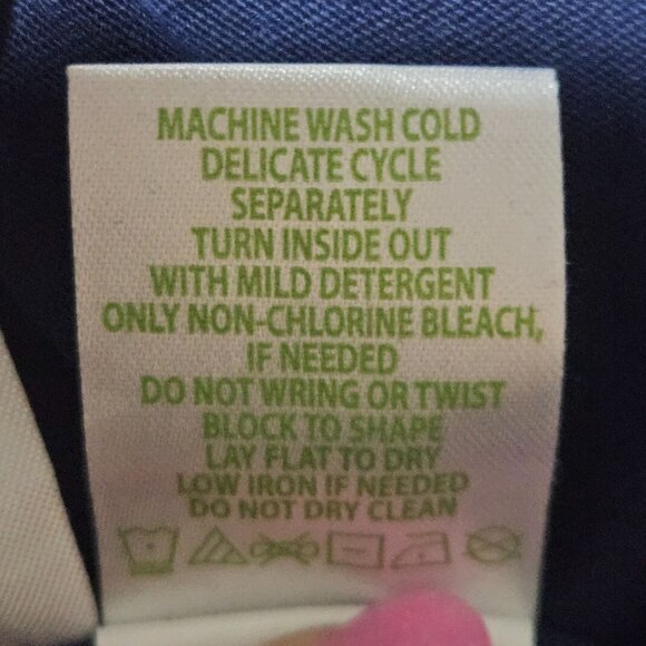 LilyPulitzer Womens Navy Med Mini Dress Pima Cotton Nautical Preppy Resortcore - Picture 9 of 13